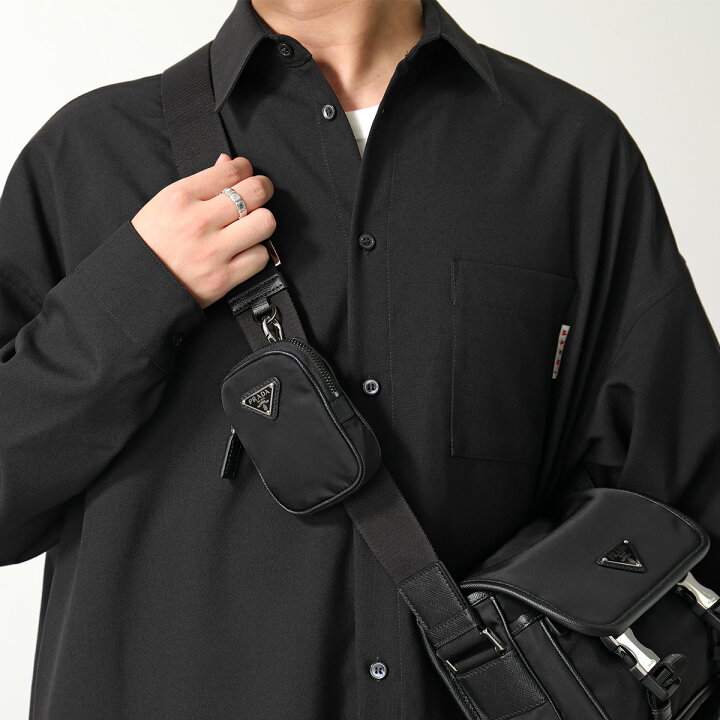 楽天市場】PRADA プラダ ショルダーバッグ 2VD043 2DMH メンズ クロス  