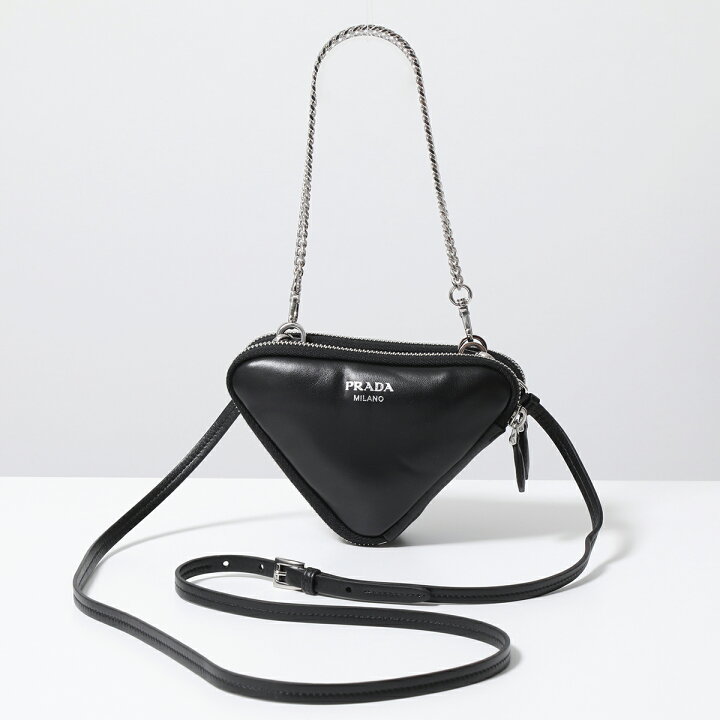 楽天市場】PRADA プラダ ショルダーバッグ MINI CONTENITORI 1NR015 
