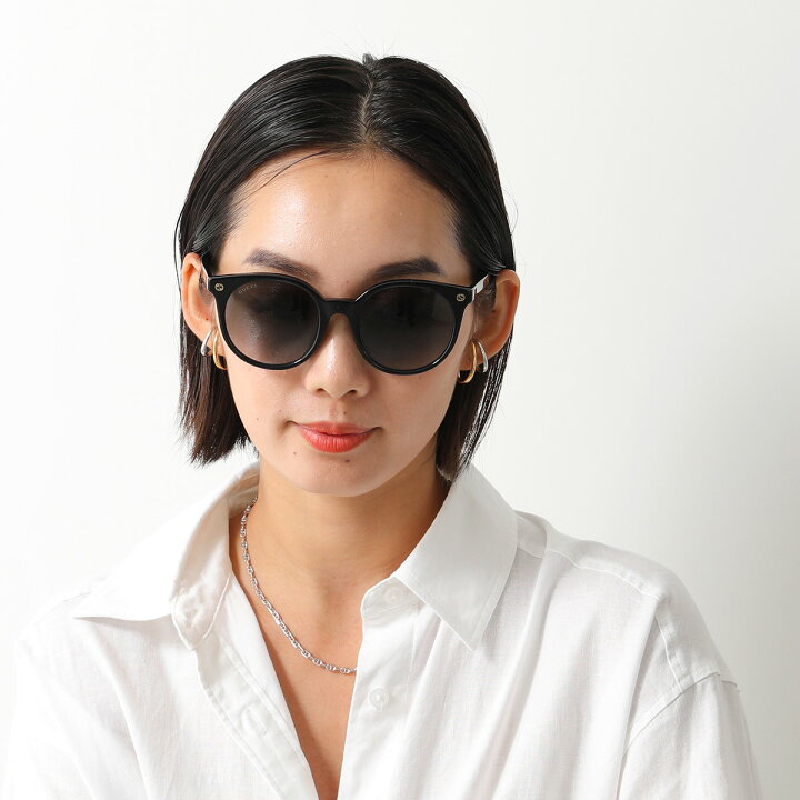 楽天市場】GUCCI グッチ サングラス GG0091S レディース オーバル型  