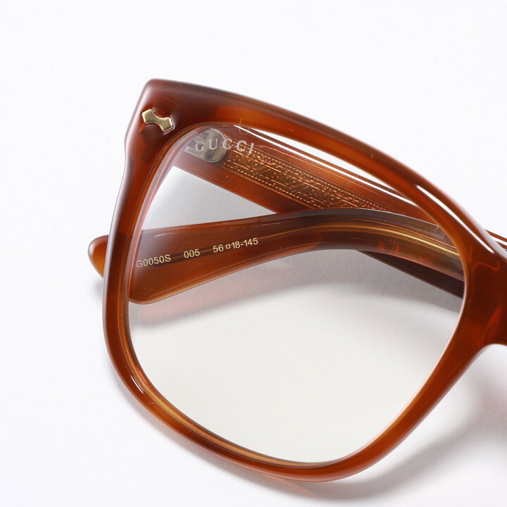 楽天市場】GUCCI グッチ メガネ GG0050S レディース ウェリントン型 