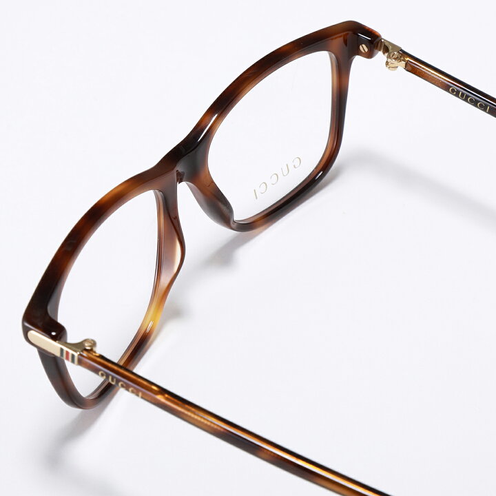 楽天市場】GUCCI グッチ ダテメガネ GG0018O レディース ウェブライン 