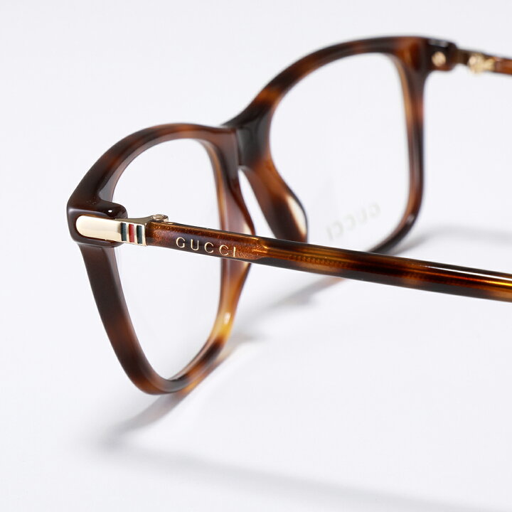 楽天市場】GUCCI グッチ ダテメガネ GG0018O レディース ウェブライン 