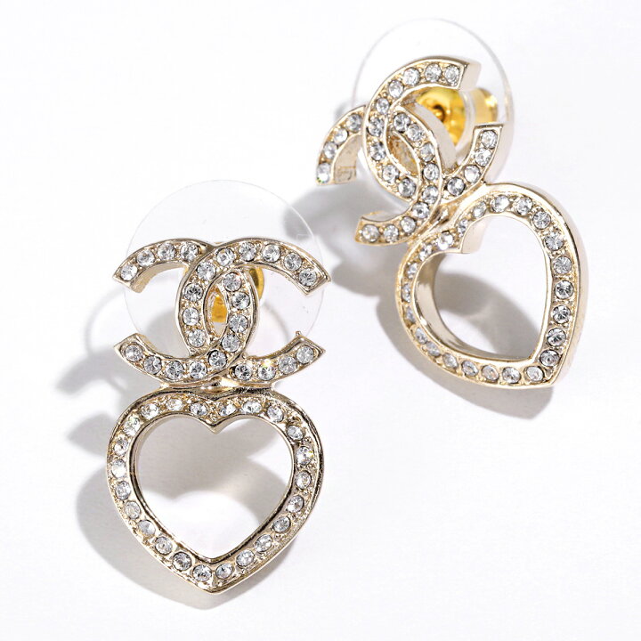 楽天市場】CHANEL シャネル ピアス ABB665 B14145 レディース ココ  
