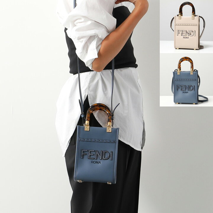 楽天市場】FENDI フェンディ ショルダーバッグ MINI SUNSHINE SHOPPER  
