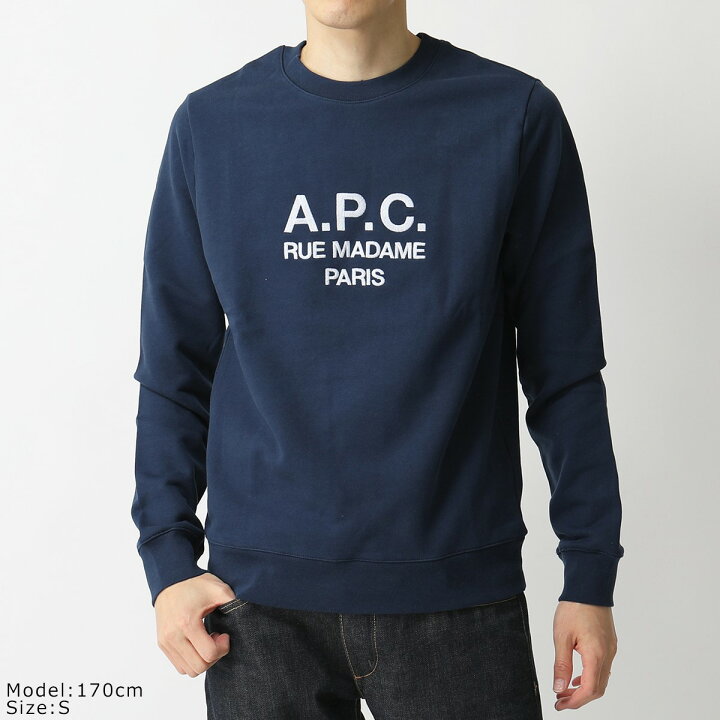 楽天市場】APC A.P.C. アーペーセー トレーナー rufus COEZD H27500 