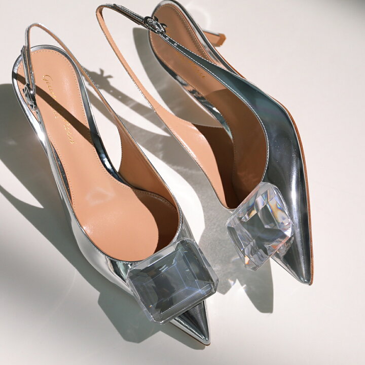 楽天市場】Gianvito Rossi ジャンヴィトロッシ パンプス JAIPUR SLING 