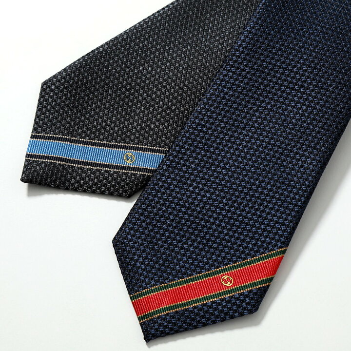 楽天市場】GUCCI グッチ ネクタイ 643945 4E002 メンズ シルク GGロゴ  