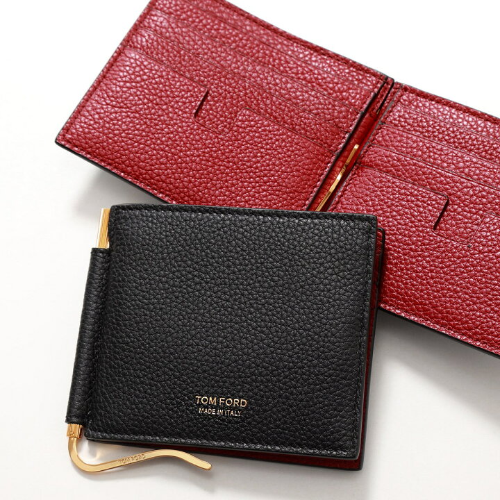 楽天市場】TOM FORD トムフォード 二つ折り財布 Y0231 LCL326G メンズ  