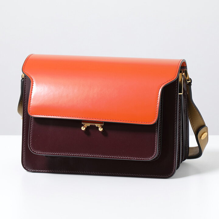 楽天市場】MARNI マルニ ショルダーバッグ TRUNK トランク ミディアム  