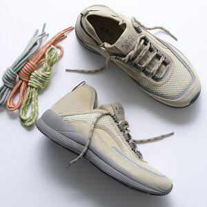 APC A.P.C. x RTH アーペーセー アールティーエイチ スニーカー Run Around ランアラウンド CRAAB M56090 レディース ローカット メッシュ スウェード シューズ 靴 BAA BEIGE