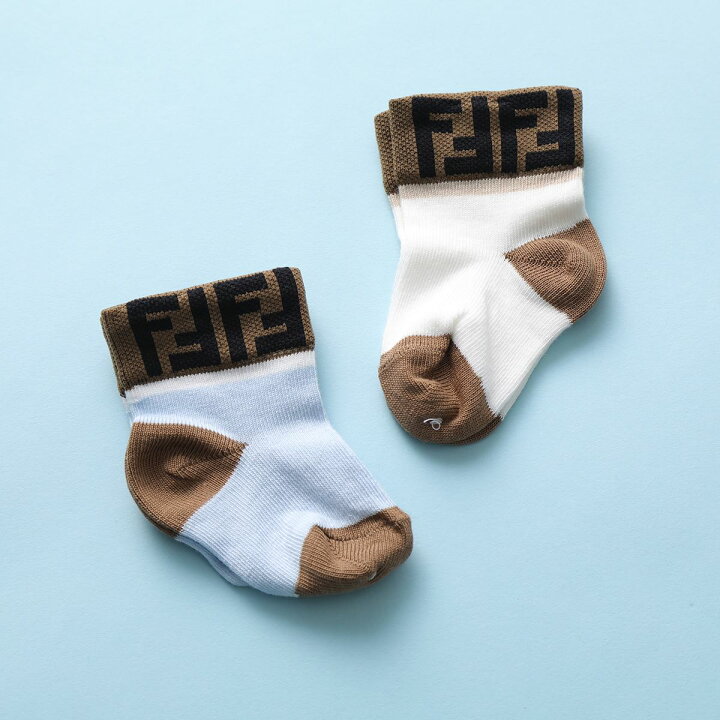 楽天市場】FENDI KIDS フェンディ キッズ ベビーソックス BMN021 ACPF 