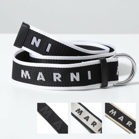 MARNI マルニ スライダーベルト CNMI0044U0 P5333 P6259 メンズ ロゴ Dリング カラー4色