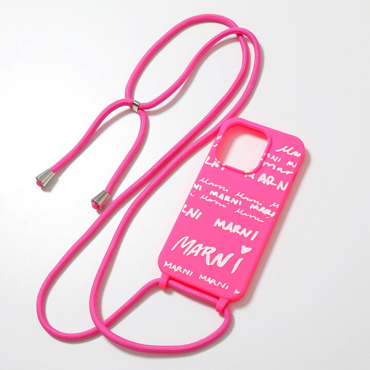 楽天市場】MARNI マルニ iPhon14 Pro 専用ケース GUMMY TEMO0027A0  
