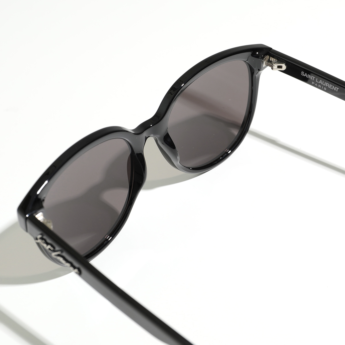 SAINT LAURENT サンローラン サングラス SL 317 メンズ ラウンド型 UVカット メガネ めがね 眼鏡 メタルロゴ アイウェア 001