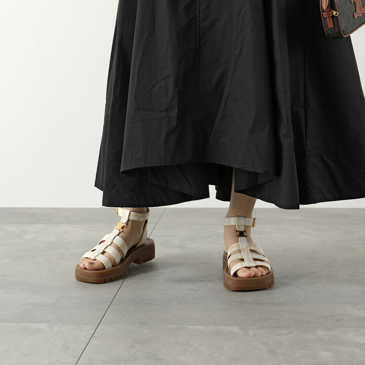楽天市場】CELINE セリーヌ グラディエーターサンダル CLEA クレア 