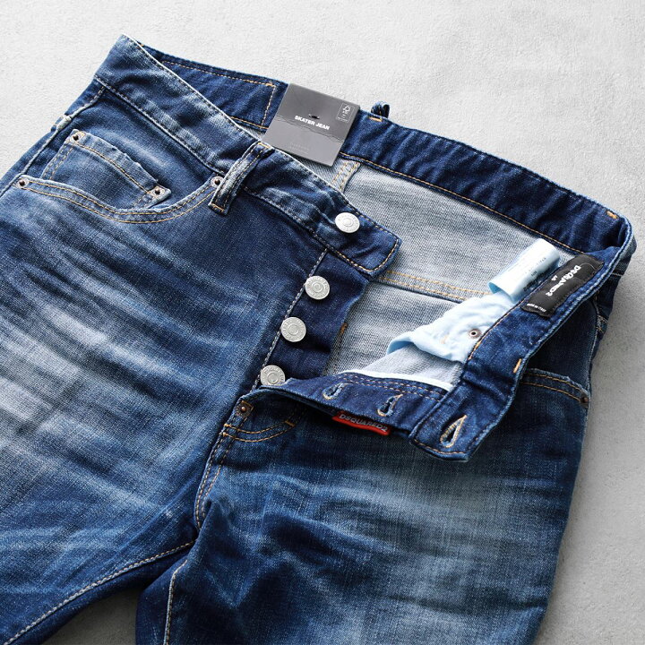 楽天市場】DSQUARED2 ディースクエアード デニム SKATER JEANS 