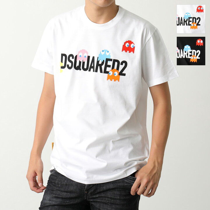 楽天市場】DSQUARED2 ディースクエアード 半袖 Tシャツ PAC-MAN 