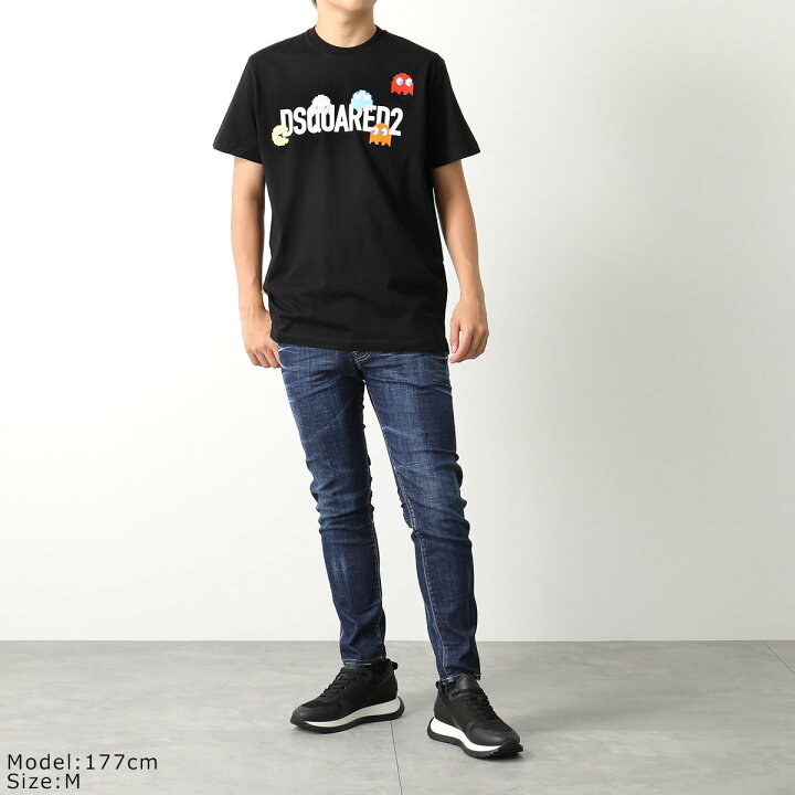 楽天市場】DSQUARED2 ディースクエアード 半袖 Tシャツ PAC-MAN 