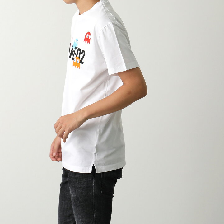 楽天市場】DSQUARED2 ディースクエアード 半袖 Tシャツ PAC-MAN 