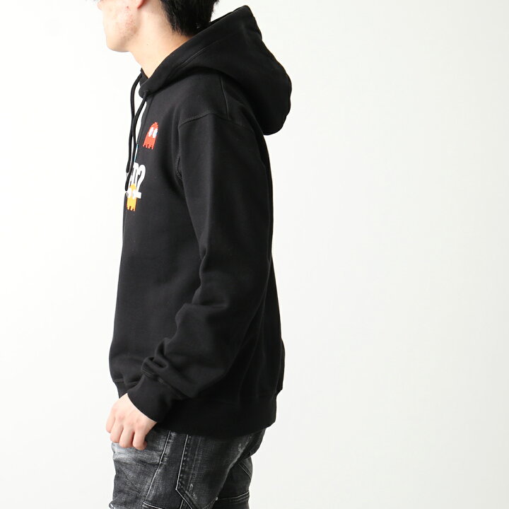 楽天市場】DSQUARED2 ディースクエアード パーカー PAC-MAN HOODIE 