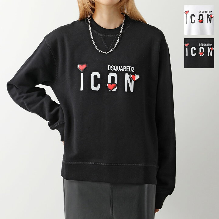 楽天市場】DSQUARED2 ディースクエアード トレーナー ICON GAME LOVER 
