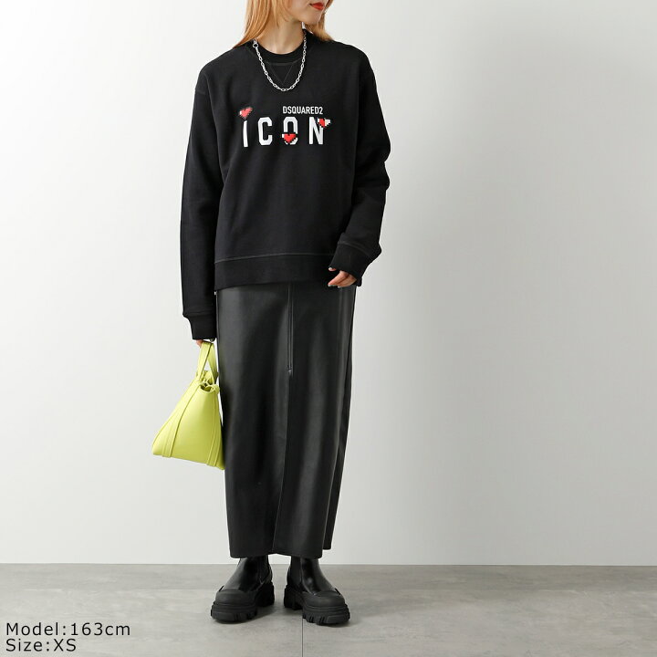 楽天市場】DSQUARED2 ディースクエアード トレーナー ICON GAME LOVER 