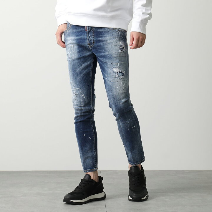 楽天市場】DSQUARED2 ディースクエアード ジーンズ SKATER JEANS 