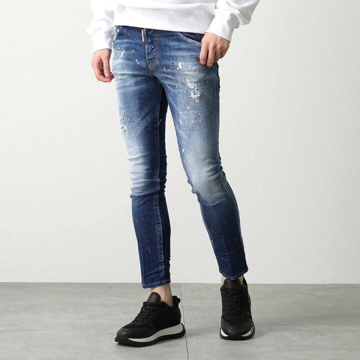 楽天市場】DSQUARED2 ディースクエアード ジーンズ SKATER JEANS 