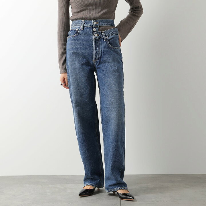 楽天市場】AGOLDE エーゴールドイー ジーンズ BROKEN WAISTBAND A9045B 