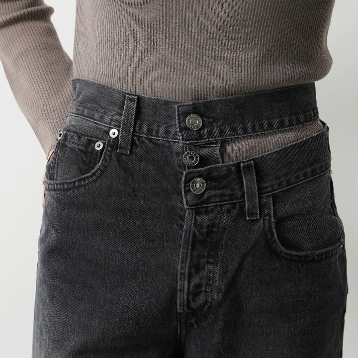 楽天市場】AGOLDE エーゴールドイー ジーンズ BROKEN WAISTBAND A9045
