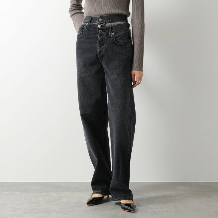 楽天市場】AGOLDE エーゴールドイー ジーンズ BROKEN WAISTBAND A9045 