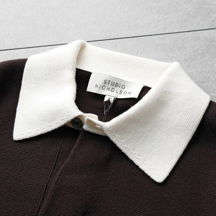 楽天市場】STUDIO NICHOLSON スタジオニコルソン ニット 12GG KNIT 