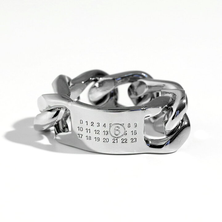 楽天市場】MM6 エムエムシックス メゾンマルジェラ チェーンリング  