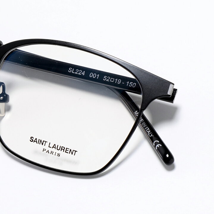 楽天市場】SAINT LAURENT サンローラン メガネ SL 224 メンズ スクエア 