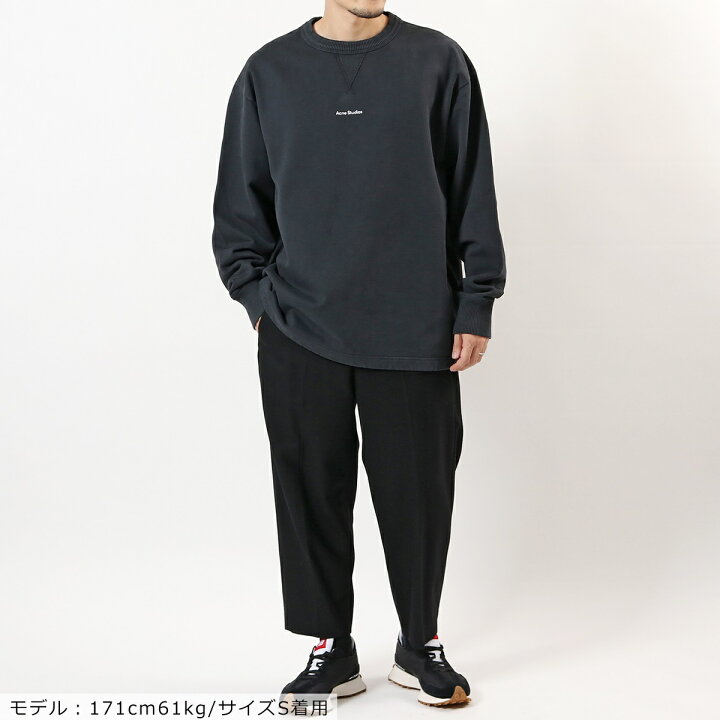 Acne Studios スウェット トレーナーブラック【Lサイズ】 楽天市場 