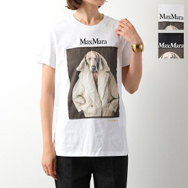 MAX MARA マックスマーラ Tシャツ VALIDO レディース 半袖 カットソー ロゴT クルーネック コットン カラー2色