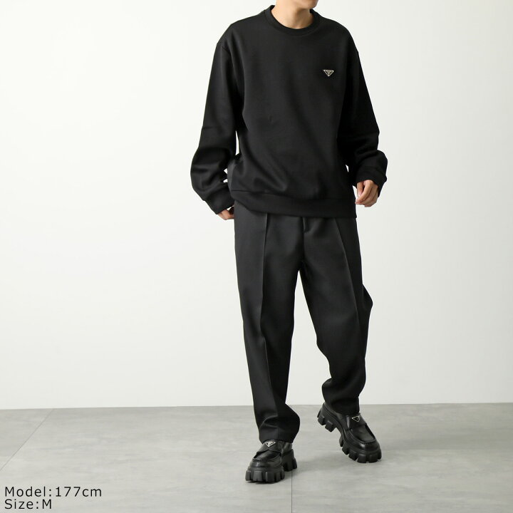楽天市場】PRADA プラダ トレーナー UJL30A 11OQ メンズ スウェット 
