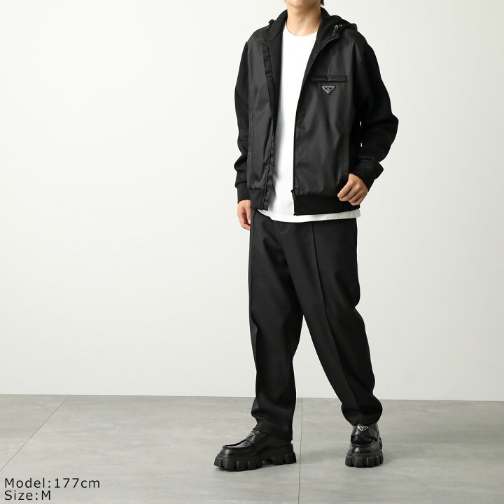 楽天市場】PRADA プラダ ジャケット UJL142 11JE メンズ Re-Nylon 