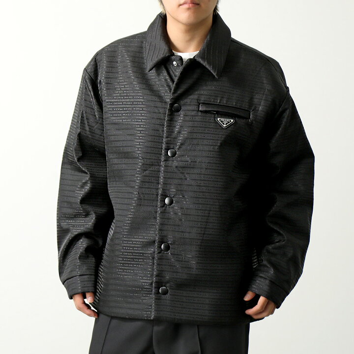 楽天市場】PRADA プラダ 中綿シャツジャケット SC615 11FC メンズ Re 