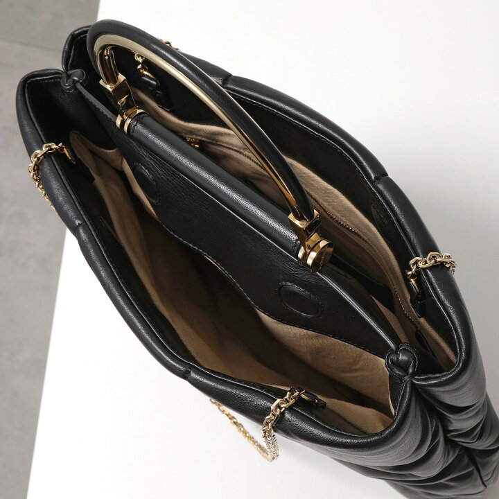 楽天市場】ZANCHETTI ザンケッティ トートバッグ CHAIN SHOPPER DAMA 