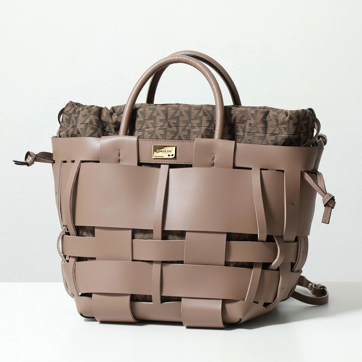 楽天市場】ZANCHETTI ザンケッティ トートバッグ WOVEN MIDI SHOPPER  