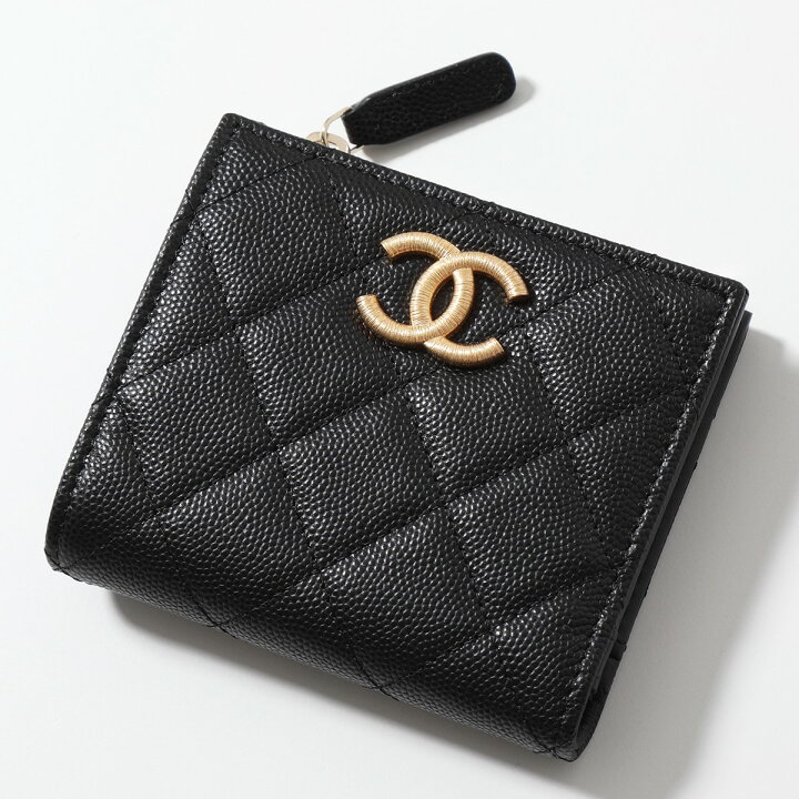 楽天市場】CHANEL シャネル 二つ折り財布 AP3526 B13703 レディース  