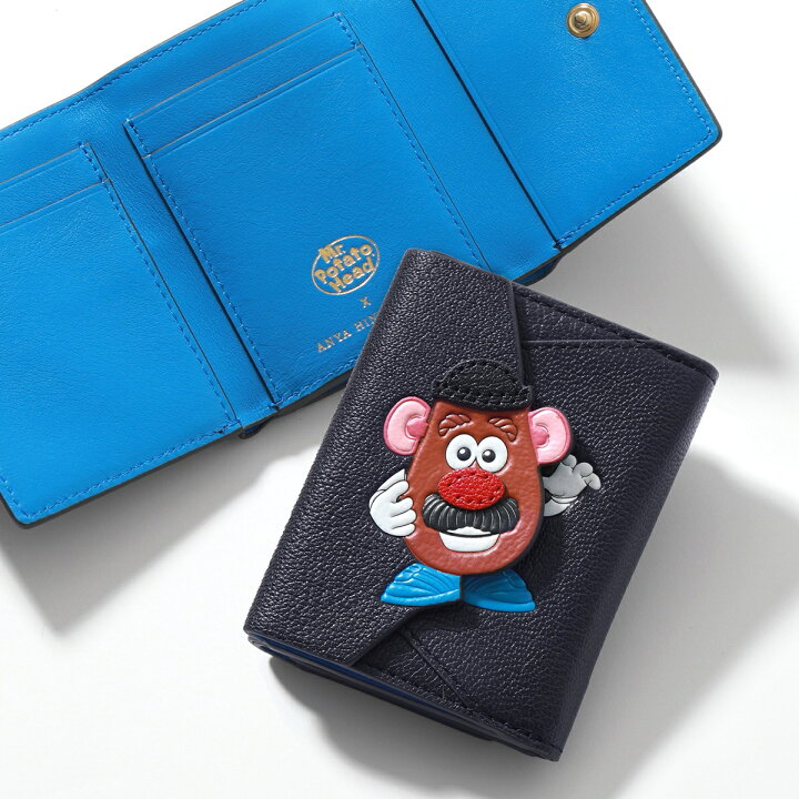 楽天市場】ANYA HINDMARCH アニヤハインドマーチ 三つ折り財布 Mini 