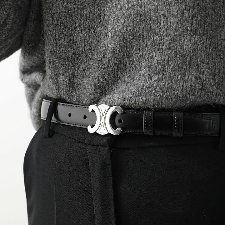 楽天市場】CELINE セリーヌ ベルト TRIOMPHE BELT トリオンフ  
