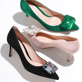 Gianvito Rossi ジャンヴィトロッシ パンプス JAIPUR PUMP 70 CAMOSCIO G22159.70RIC.CAM レディース 7cmヒール スウェード ジェムストーン 靴 カラー3色【po_fivee】