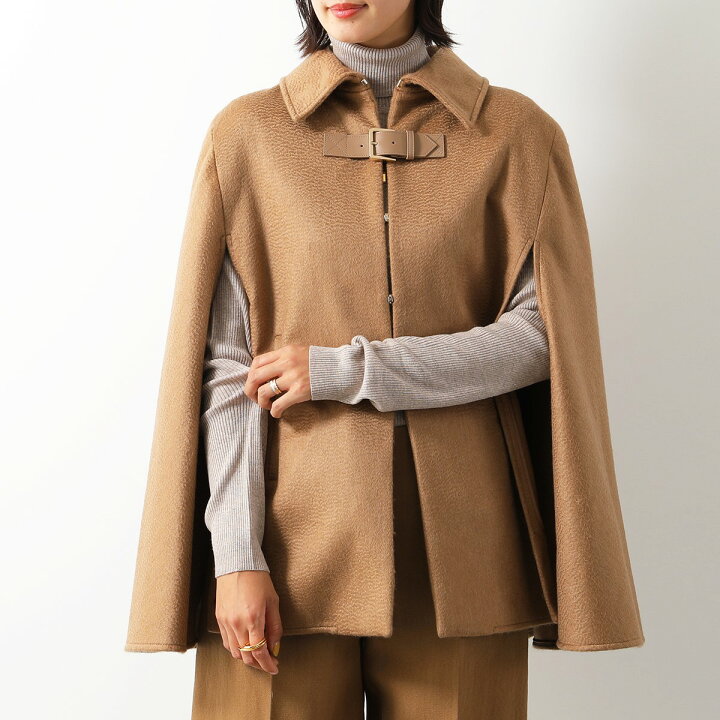 楽天市場】MAX MARA マックスマーラ ケープ OBLIQUA レディース  