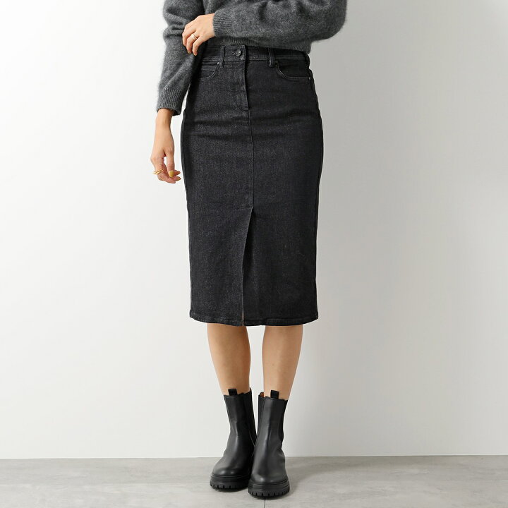 楽天市場】MAX MARA マックスマーラ デニム スカート PEPLO ペプロ 