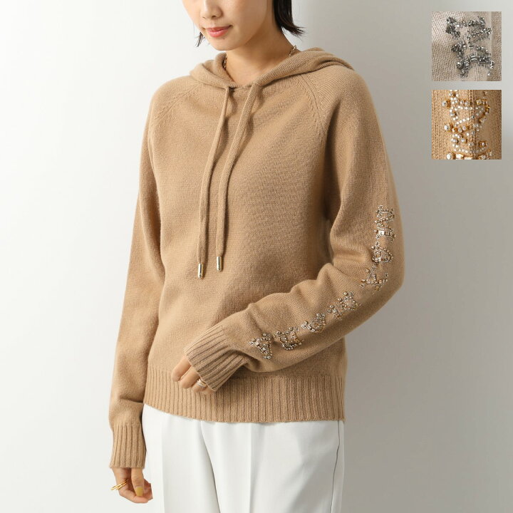 楽天市場】MAX MARA マックスマーラ ニット フーディー ANANAS  