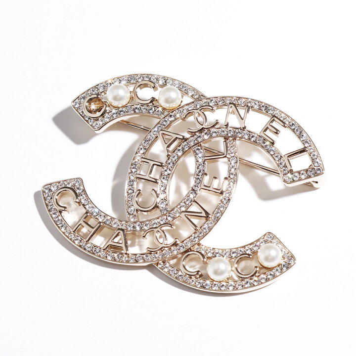 楽天市場】CHANEL シャネル ブローチ AB4879 B04130 レディース ココ 