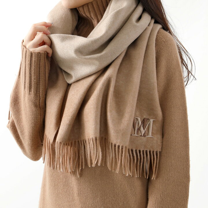 楽天市場】MAX MARA マックスマーラ マフラー WSCALA レディース  
